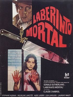 Cartel de Laberinto mortal