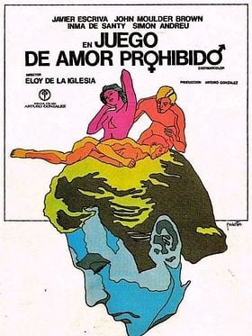 Cartel de Juego de amor prohibido