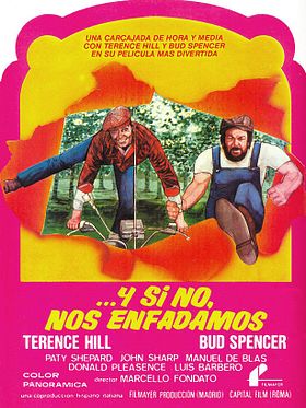 Cartel de … Y si no, nos enfadamos