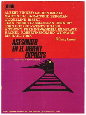 Cartel de Asesinato en el Orient Express