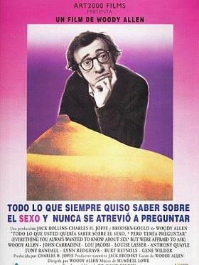 Cartel de Todo lo que siempre quiso saber sobre el sexo y nunca se atrevió a preguntar