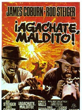 Cartel de ¡Agáchate, maldito!