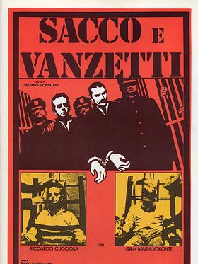 Cartel de Sacco y Vanzetti