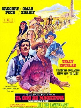 Cartel de El oro de MacKenna