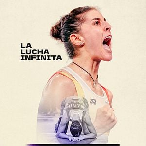 Foto Carolina Marín. La lucha infinita