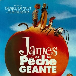 Foto James y el melocotón gigante