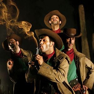 Foto Los Dalton contra Lucky Luke