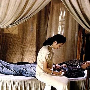 Foto Springtime in a small town