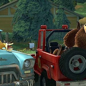 Foto Colegas en el bosque