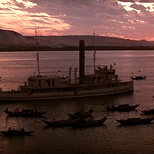 Foto El Yang- Tse en llamas