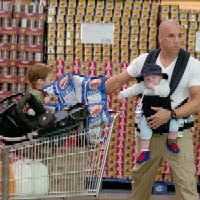 Foto Un canguro superduro