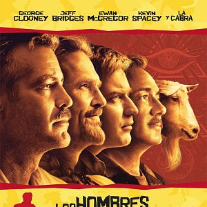 Foto Los hombres que miraban fijamente a las cabras