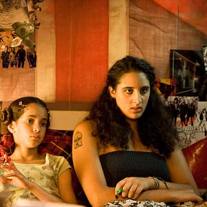 Foto Un baiser papillon