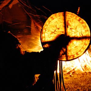 Foto Los dos caballos de Genghis Khan