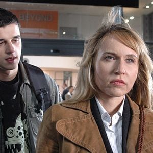 Foto La mujer con la nariz rota