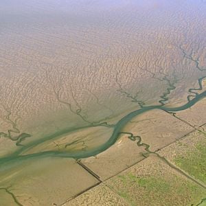 Foto Die Nordsee von oben