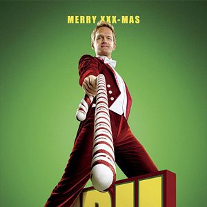 Foto Dos colgaos muy fumaos en Navidad