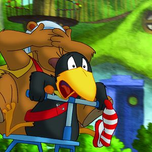 Foto Cuervito calcetín: La gran carrera