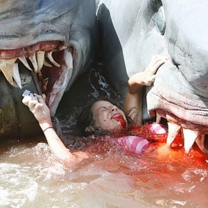 Foto El ataque del tiburón de dos cabezas