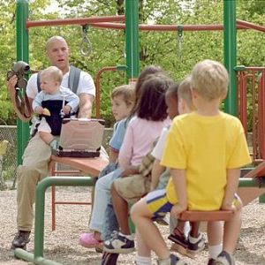 Foto Un canguro superduro