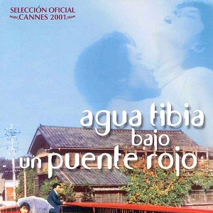 Foto Agua tibia bajo un puente rojo