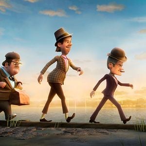 Foto Olsen Banden på de bonede gulve