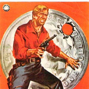 Foto Un dólar agujereado