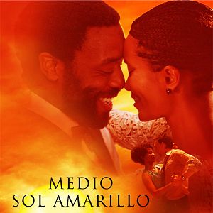 Foto Medio sol amarillo