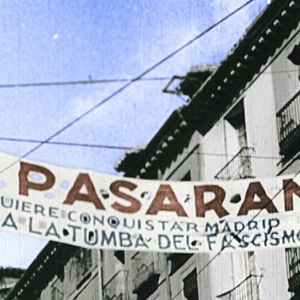 Foto España en dos trincheras. La guerra civil en color