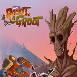 Foto Rocket y Groot