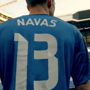 Foto Keylor Navas. Hombre de fe