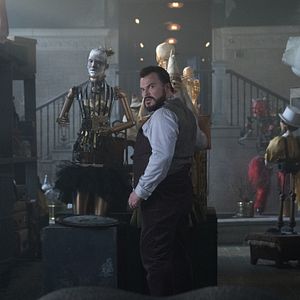 Foto La casa del reloj en la pared