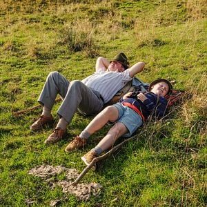 Foto Este niño necesita aire fresco