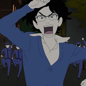 Foto Night is short, walk on girl