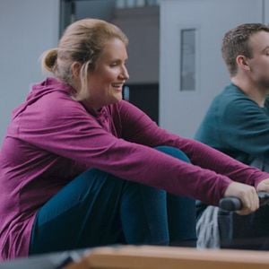 Foto Brittany corre una maratón