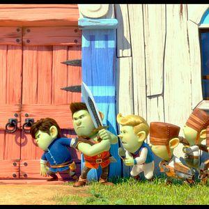 Foto Zapatos rojos y los siete trolls