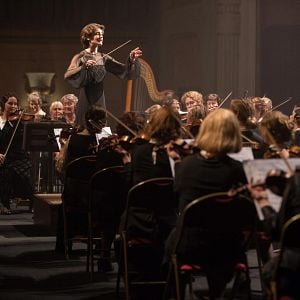 Foto La directora de orquesta