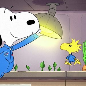 Foto Snoopy en el espacio
