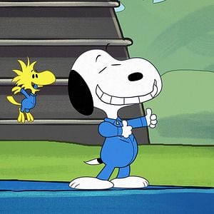 Foto Snoopy en el espacio