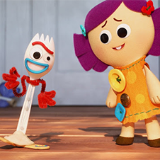 Foto Forky hace una pregunta