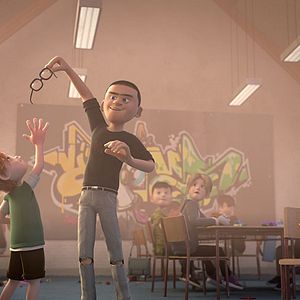 Foto Ninja a cuadros