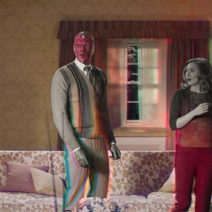 Foto Bruja Escarlata y Visión