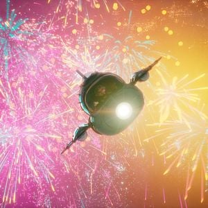 Foto Más allá de la luna