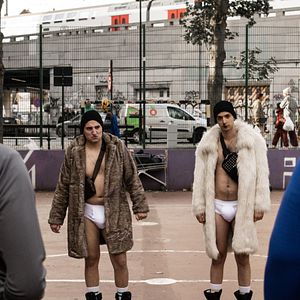 Foto Pasando tema en París