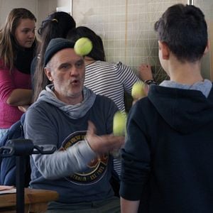 Foto El profesor Bachmann y su clase