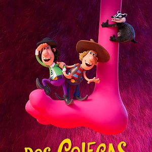 Foto Dos colegas y la gran bestia