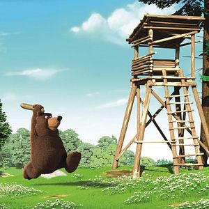 Foto Keinohrhase und Zweiohrküken