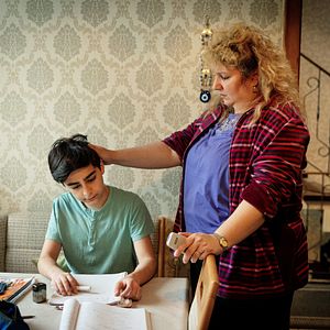 Foto Rabiye Kurnaz contra George W. Bush