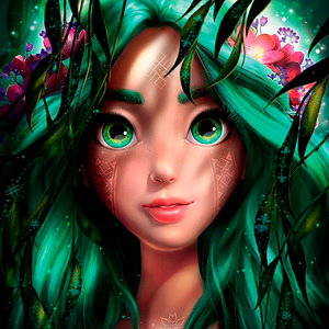 Foto Mavka, guardiana del bosque