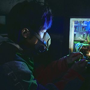 Foto El caballero negro